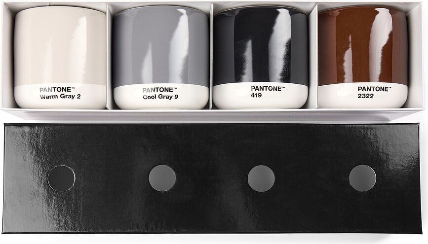 Pantone Termo Šalice 220 ml tople boje 4 kom.