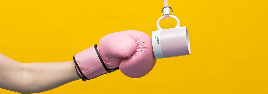 Pantone Skodelica, 385 ml, kobaltna