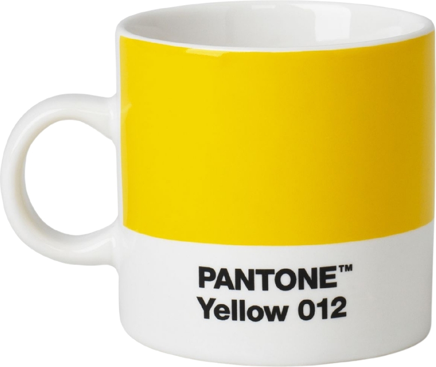 Pantone Skodelica za espresso, 120 ml, rumena