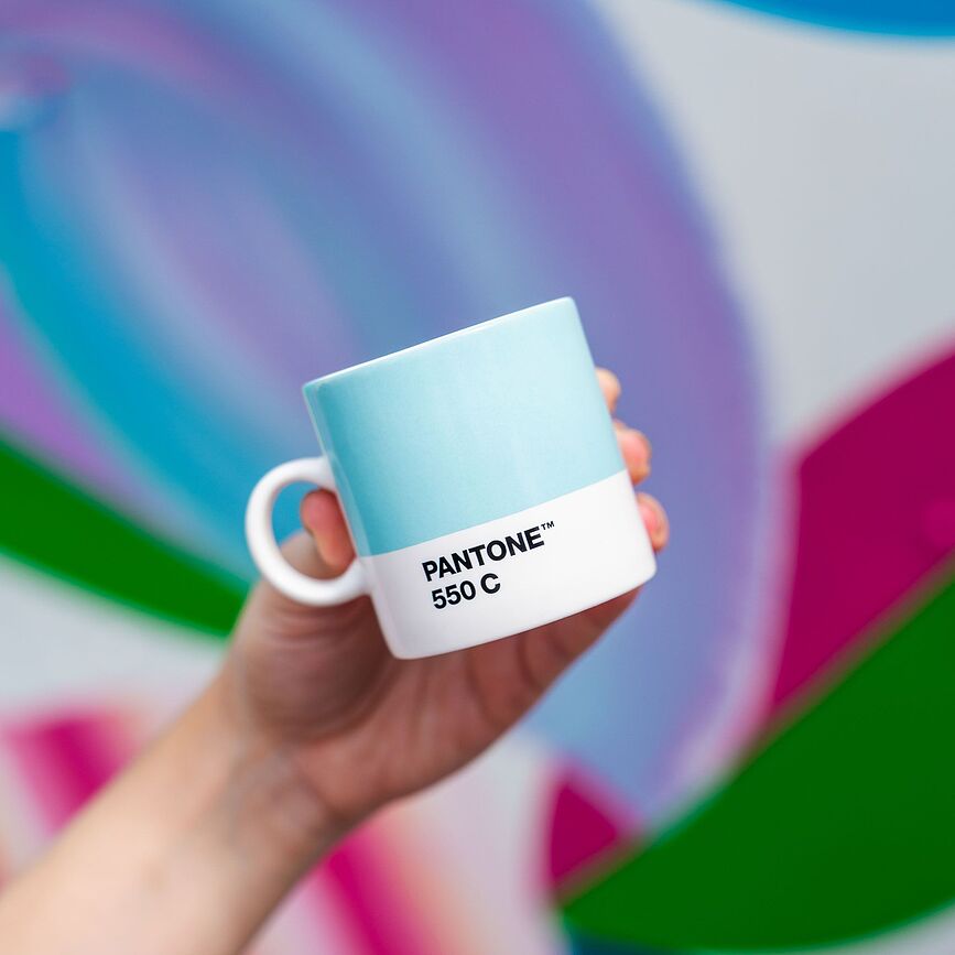 Pantone Skodelica za espresso, 120 ml, srebrna