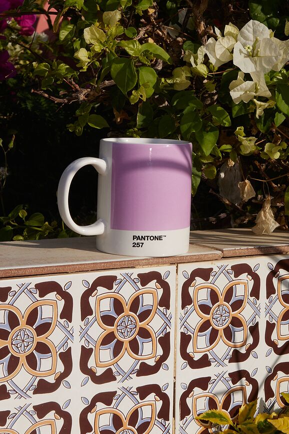 Pantone Tasse 385 ml, or rose