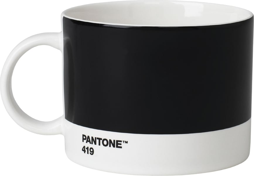 Pantone Tasse à Thé 475 ml, noire