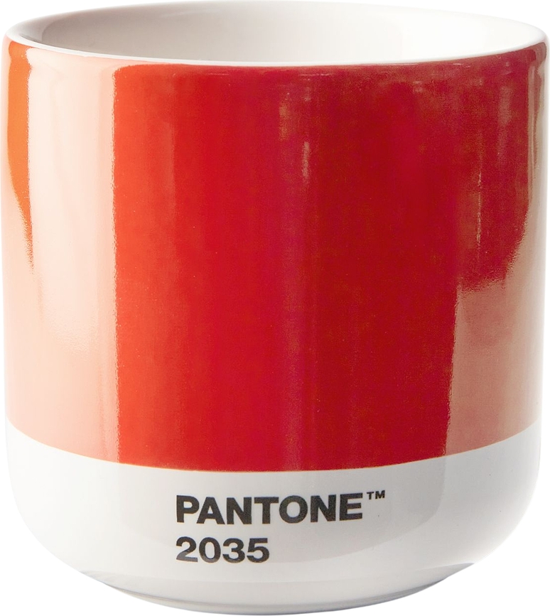 Pantone Termo Skodelica, 190 ml, rdeča