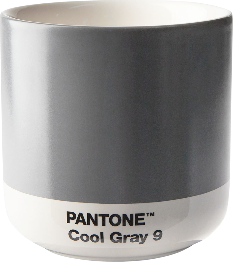 Pantone Termo skodelica, 190 ml, siva