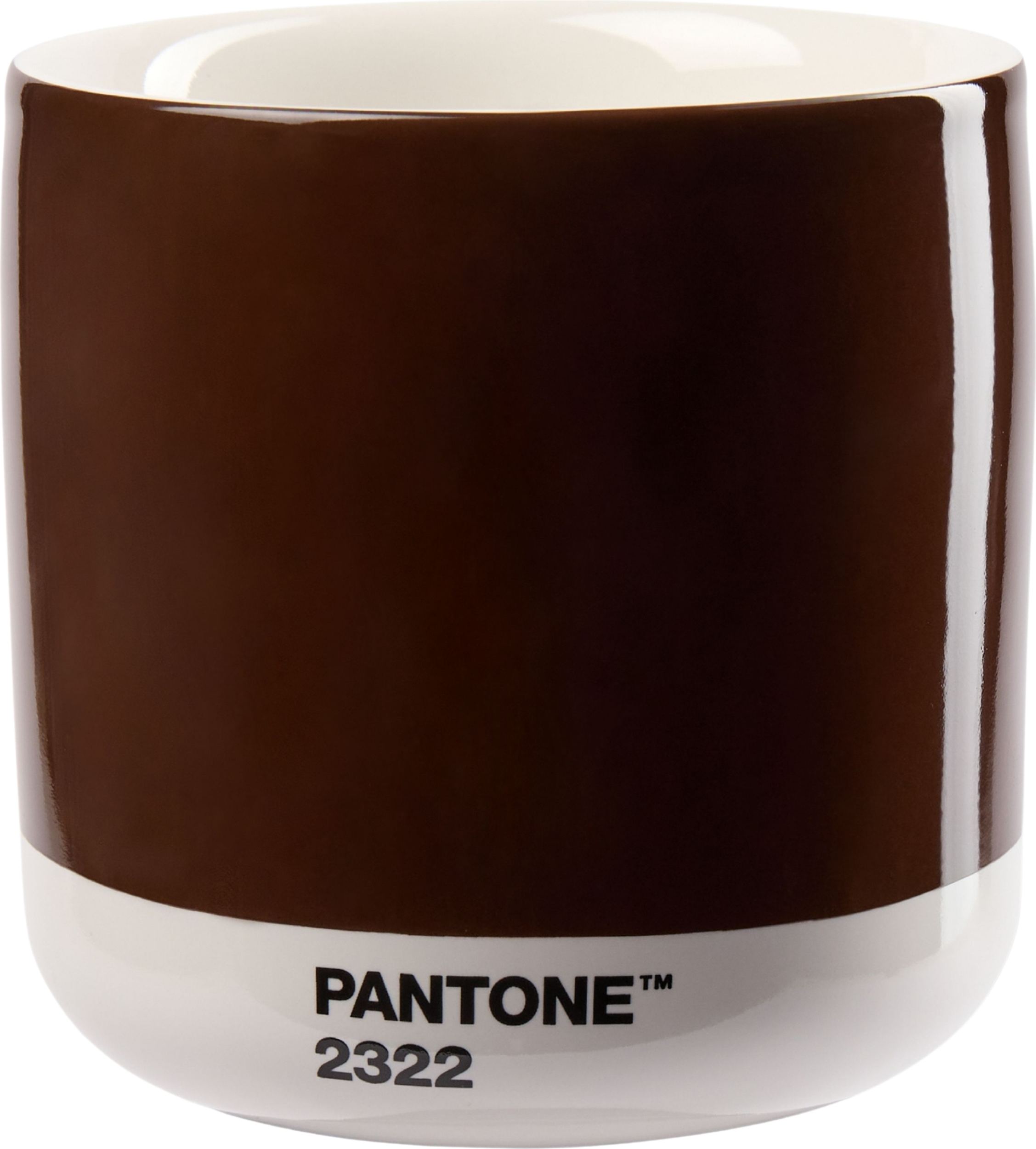 Pantone Thermobecher 220 ml dunkelbraun