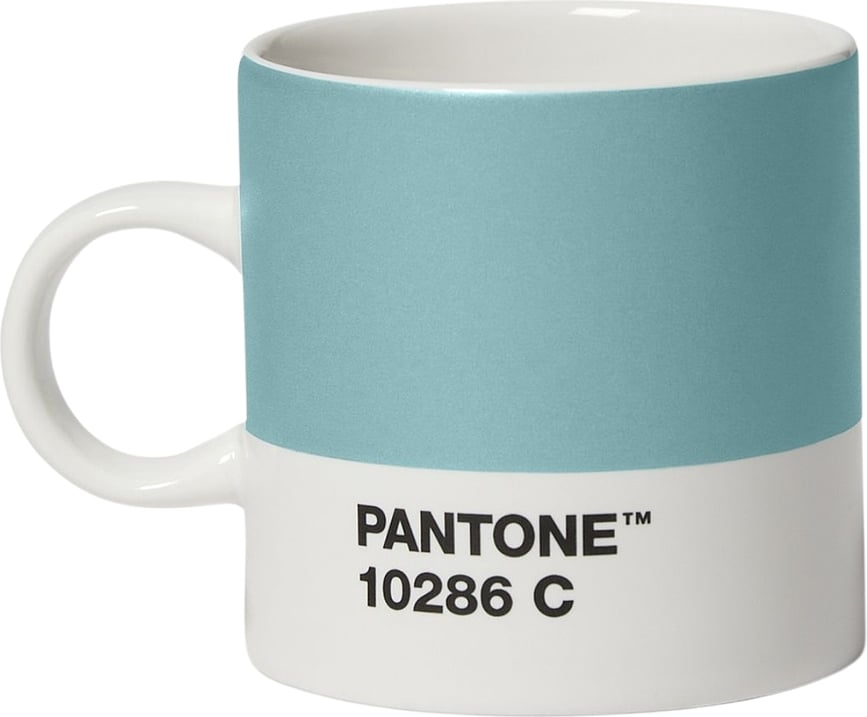 Taza de espresso Pantone, 120 ml, azul hielo