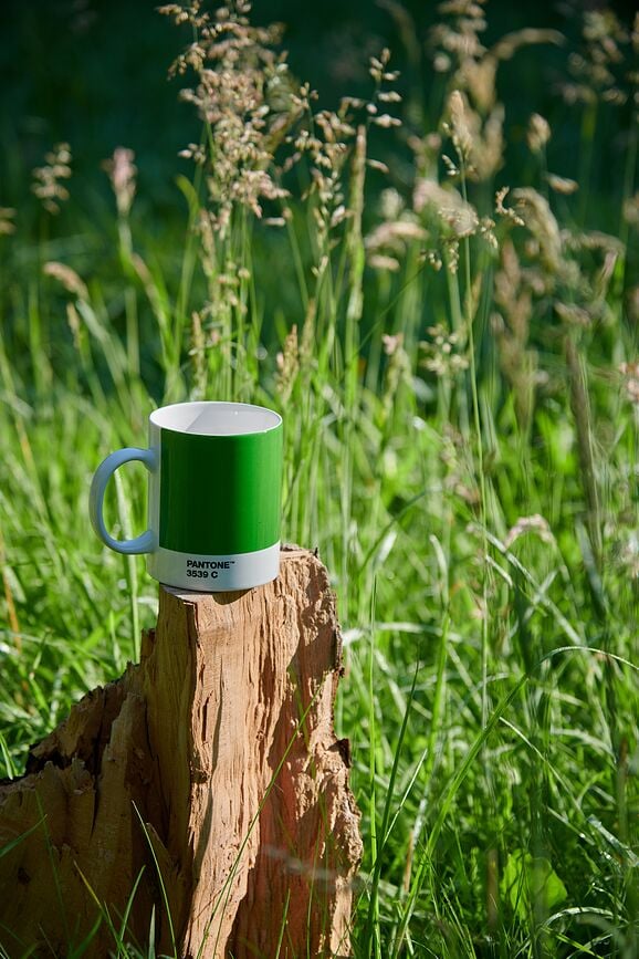 Taza Pantone 385 ml, roja