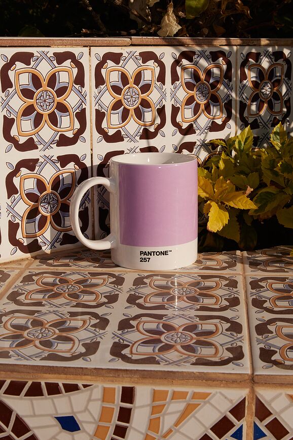 Taza Pantone 385 ml, roja