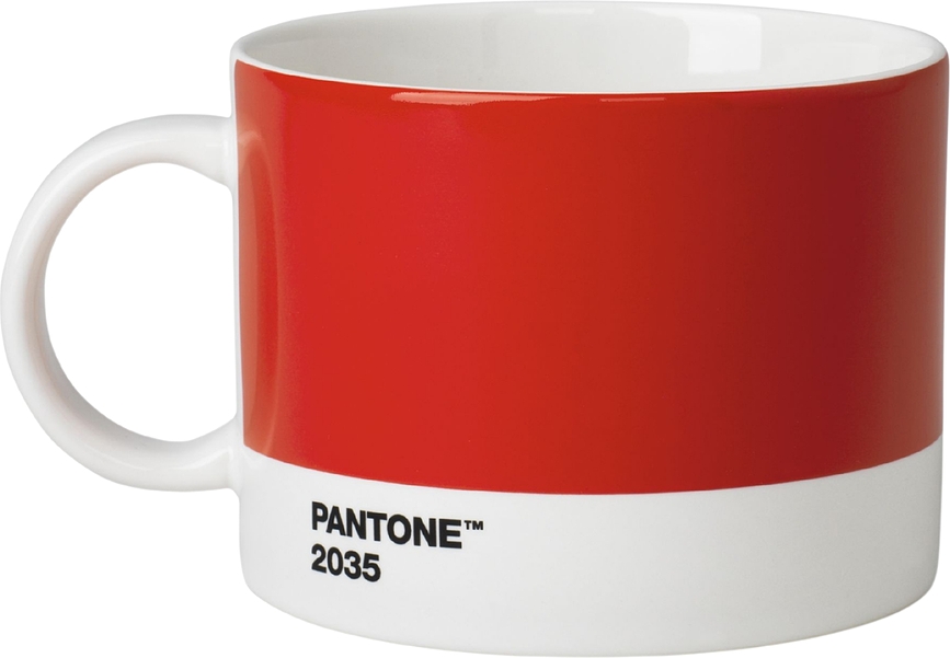 Taza Pantone, 475 ml, roja