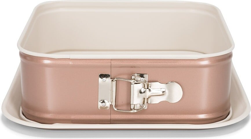 Moule à Manqué à charnière, carré, céramique, 24 cm