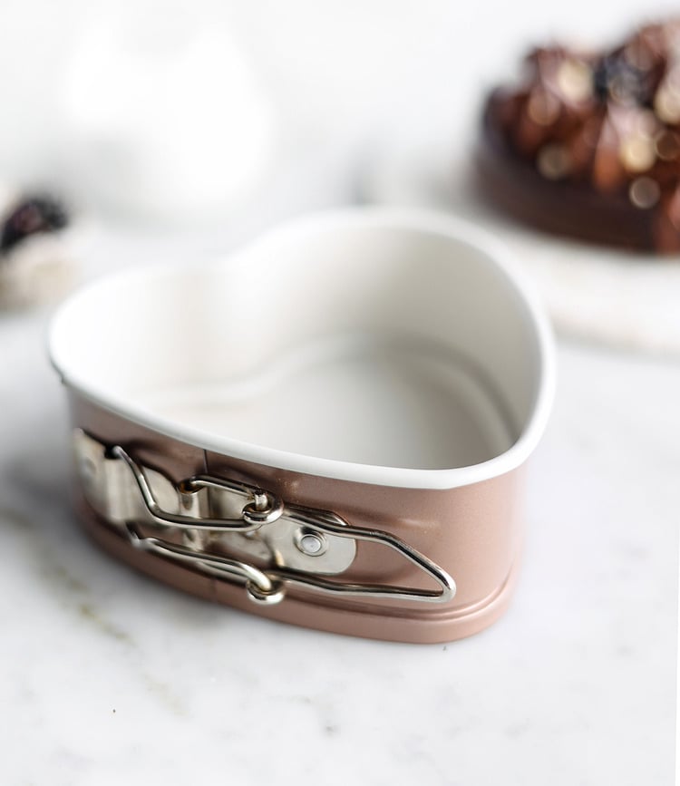 Moule à Pâtisserie en forme de cœur, 12 cm, en céramique