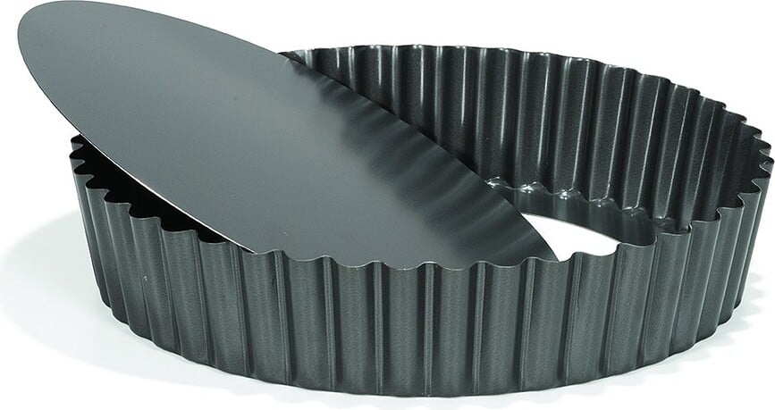 Profi Moule à Quiche haut à fond amovible, diamètre 15 cm