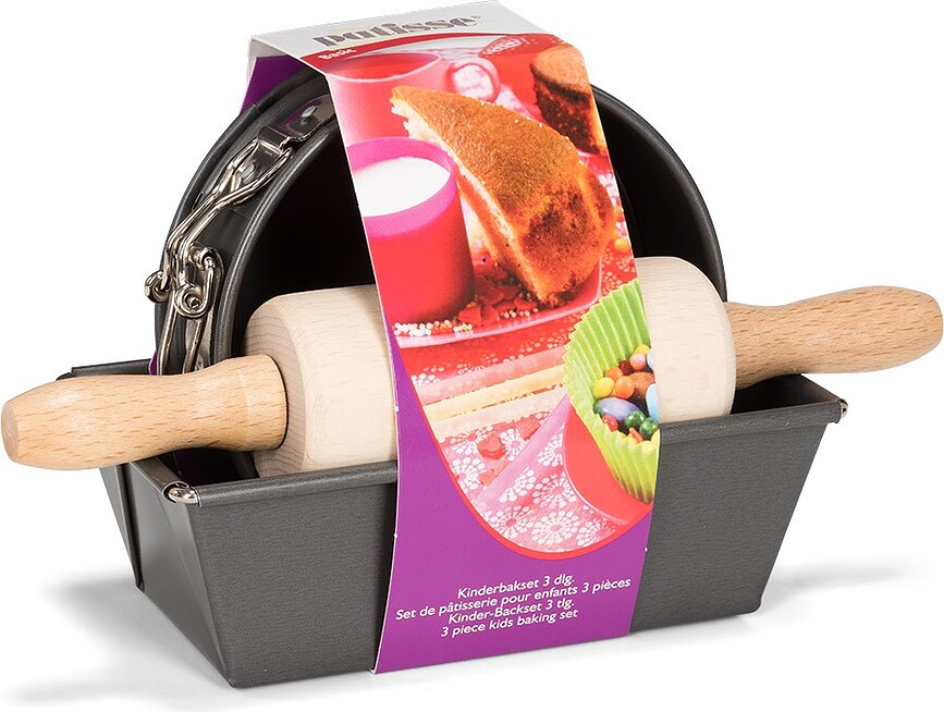 Profi Set d'Accessoires de Pâtisserie pour enfants, Set 3 pièces