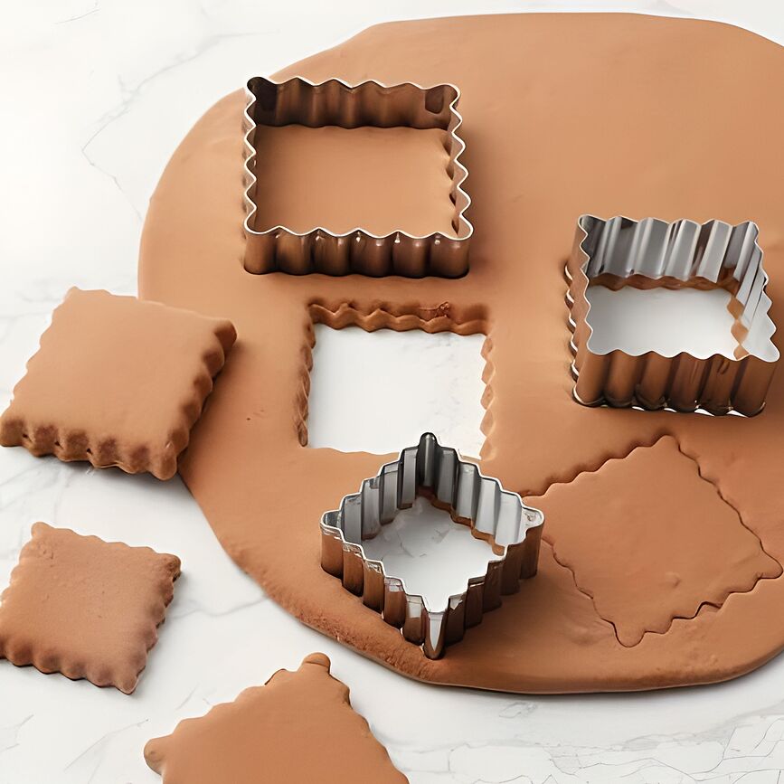 Set di stampi per dolci Patisse rettangolari, 3 pezzi