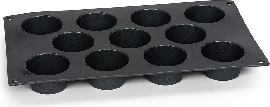Silikoninė kepimo forma Starflex 29 x 17 cm, 11 mini keksiukų