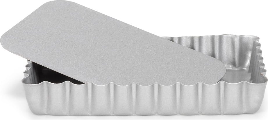 Silver-Top Quicheform 8 x 13 cm rechteckig