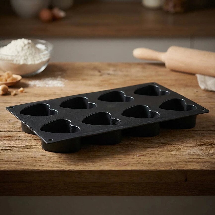 Starflex siliconen bakvorm 29 x 17 cm voor 6 mini-donuts