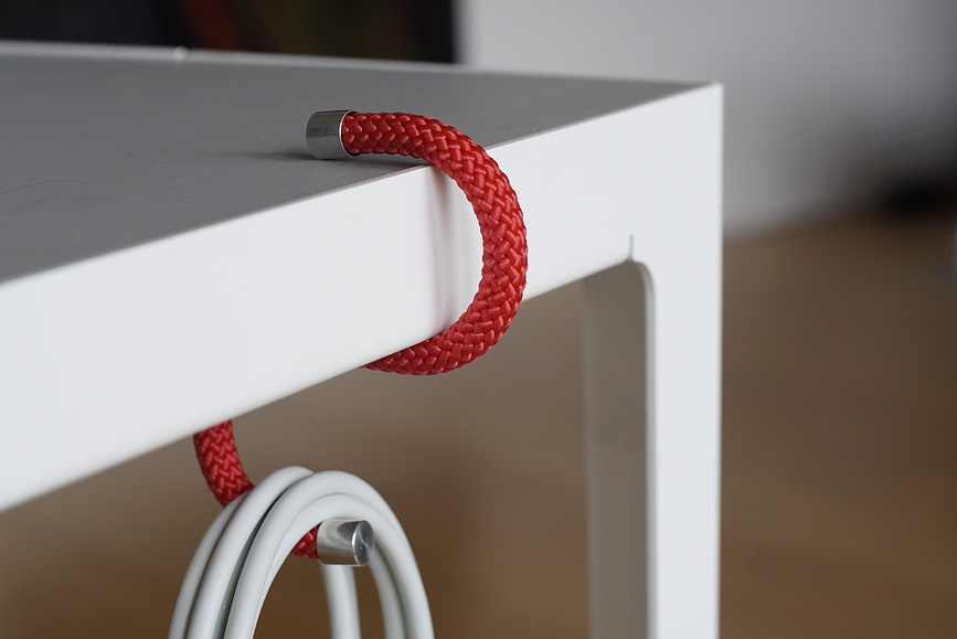 Ganchos Rope S, negros, 5 unidades