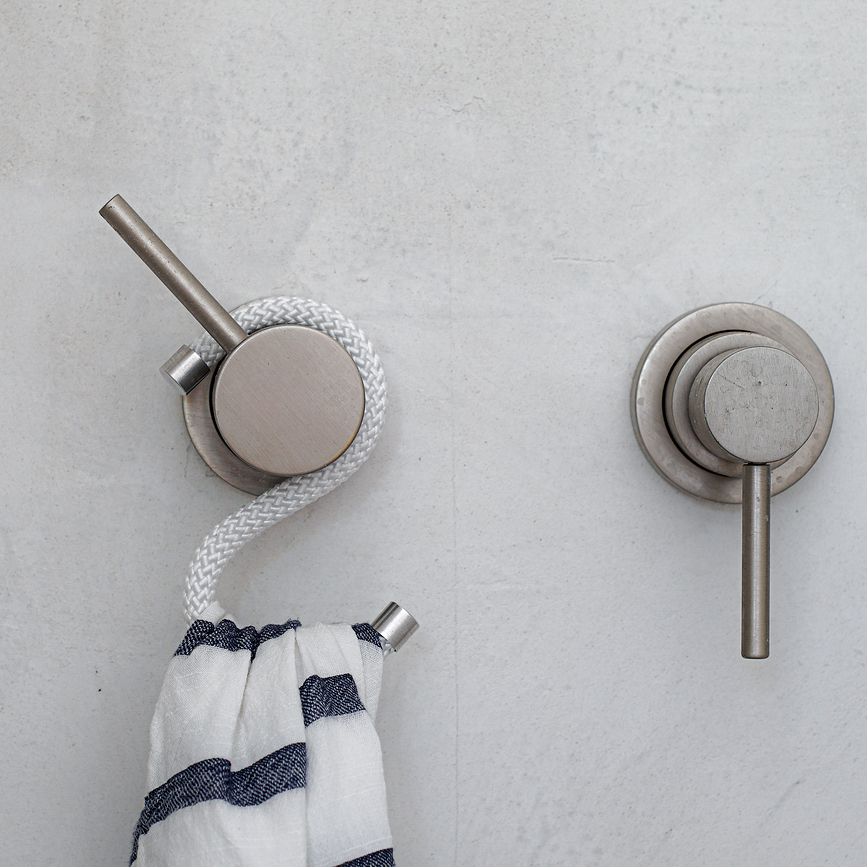 Ganchos Rope S, negros, 5 unidades