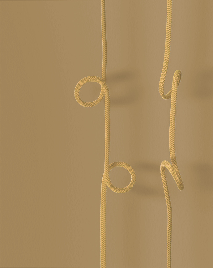 Loop Rope Κρεμάστρα Οροφής, κόκκινη