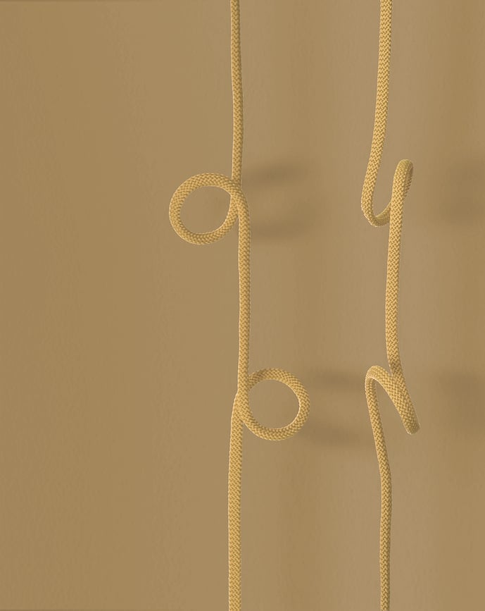 Loop Rope Obešalnik stropni, rdeč