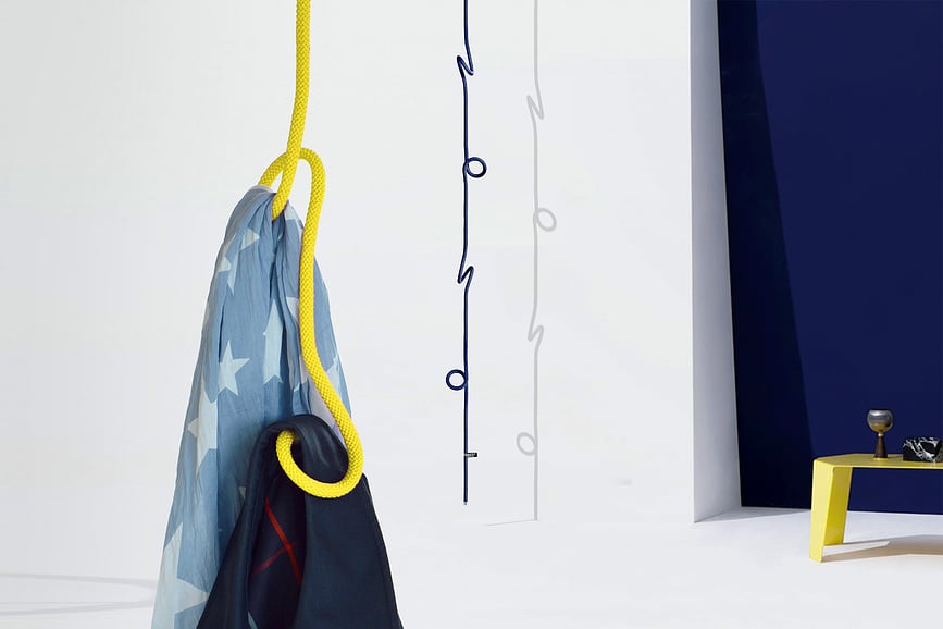 Loop Rope Obešalnik stropni, rdeč