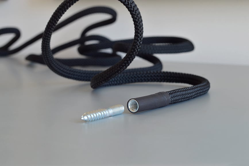 Loop Rope Obešalnik stropni, rdeč