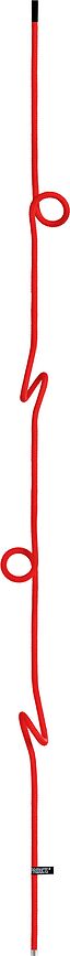 Loop Rope Porte-Manteau de Plafond, rouge