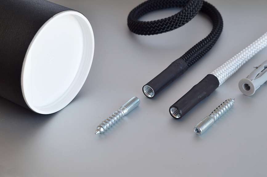 Loop Rope Suspension de plafond, jaune