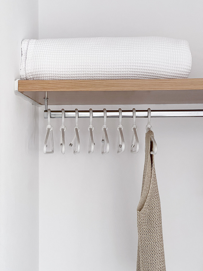 Perchas Rope, azul oscuro, 3 unidades