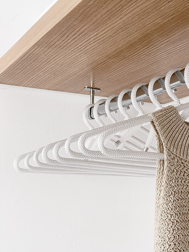 Rope Cintres, bleu foncé, Lot de 3