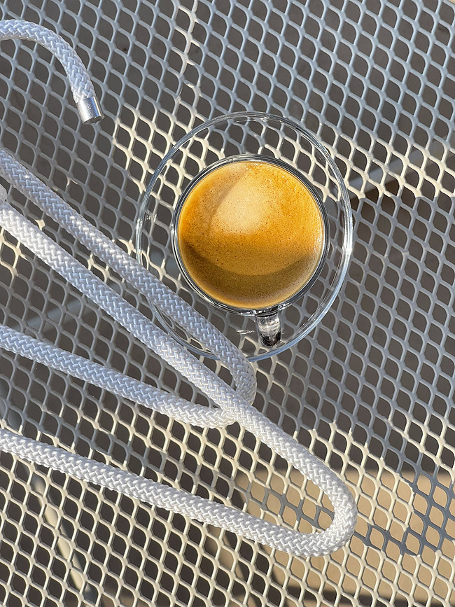 Rope Cintres, bleu foncé, Lot de 3