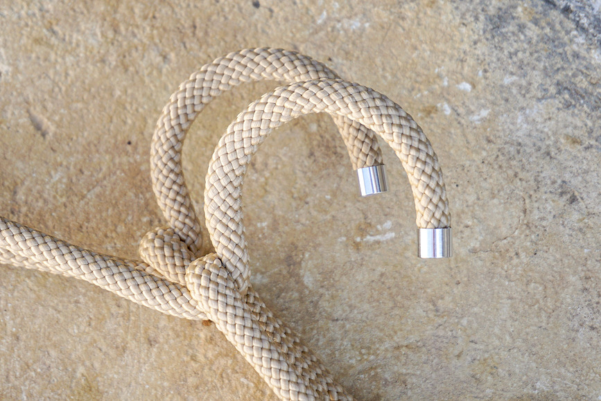 Rope Cintres, bleu foncé, Lot de 3