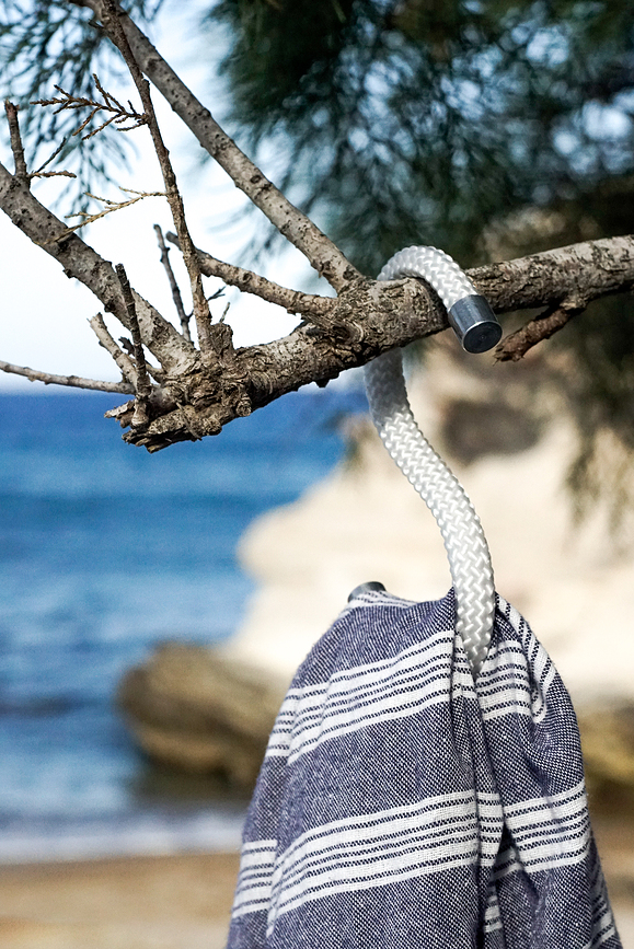 Rope S Γάντζοι, μαύροι, 5 τμχ