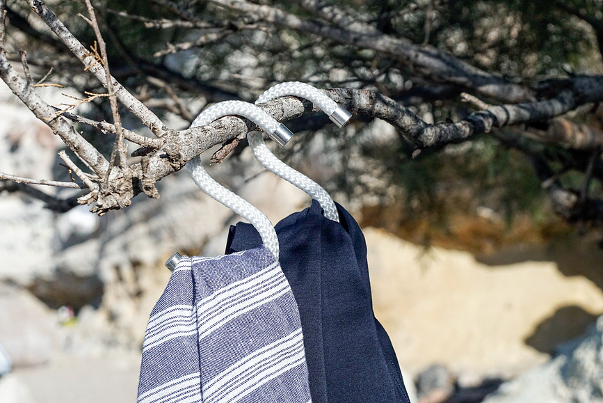 Rope S Γάντζοι, μαύροι, 5 τμχ