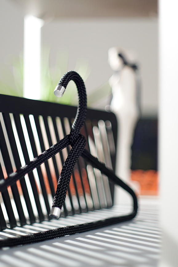 Rope Κρεμάστρες ρούχων, σκούρο μπλε, 3 τμχ