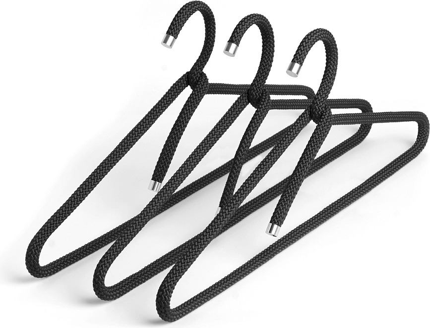 Rope Κρεμάστρες ρούχων, σκούρο μπλε, 3 τμχ