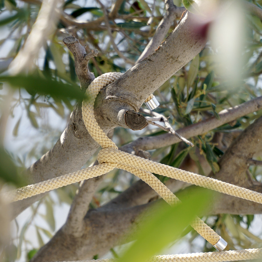 Rope Κρεμάστρες ρούχων, σκούρο μπλε, 3 τμχ