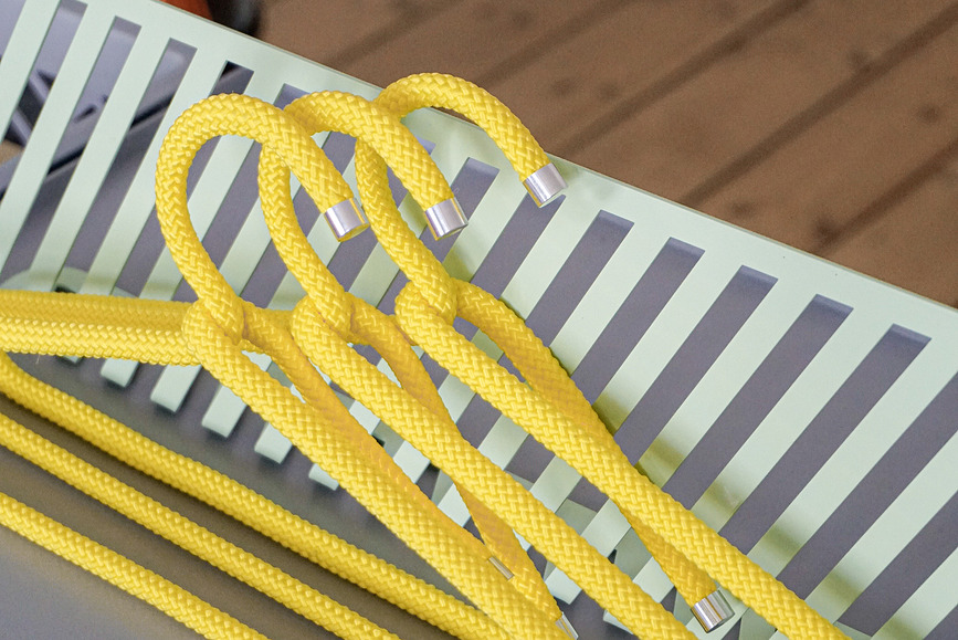 Rope Κρεμάστρες ρούχων, σκούρο μπλε, 3 τμχ