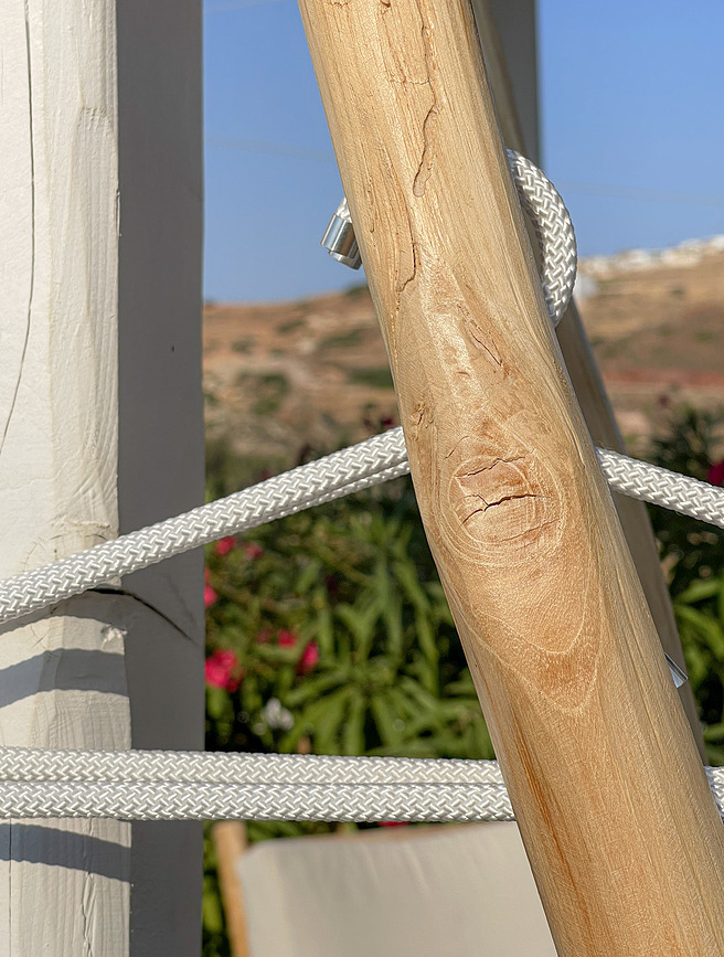 Rope Κρεμάστρες ρούχων, σκούρο μπλε, 3 τμχ