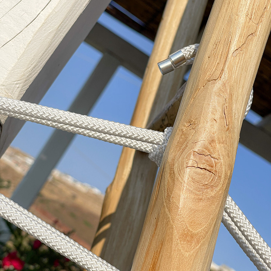 Rope Κρεμάστρες ρούχων, σκούρο μπλε, 3 τμχ