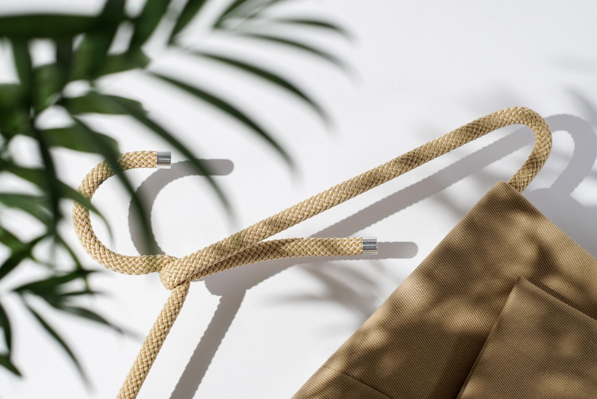 Rope Κρεμάστρες ρούχων, σκούρο μπλε, 3 τμχ