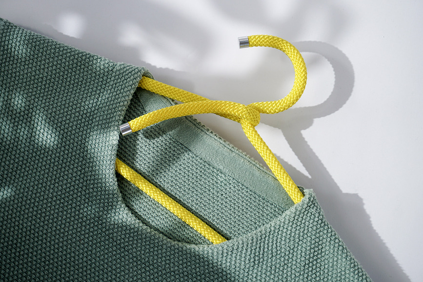 Rope Κρεμάστρες ρούχων, σκούρο μπλε, 3 τμχ