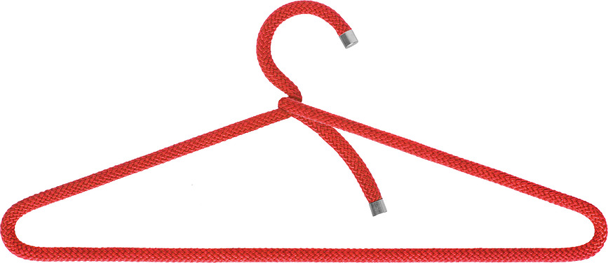 Rope Κρεμάστρες, κόκκινες, 3 τμχ