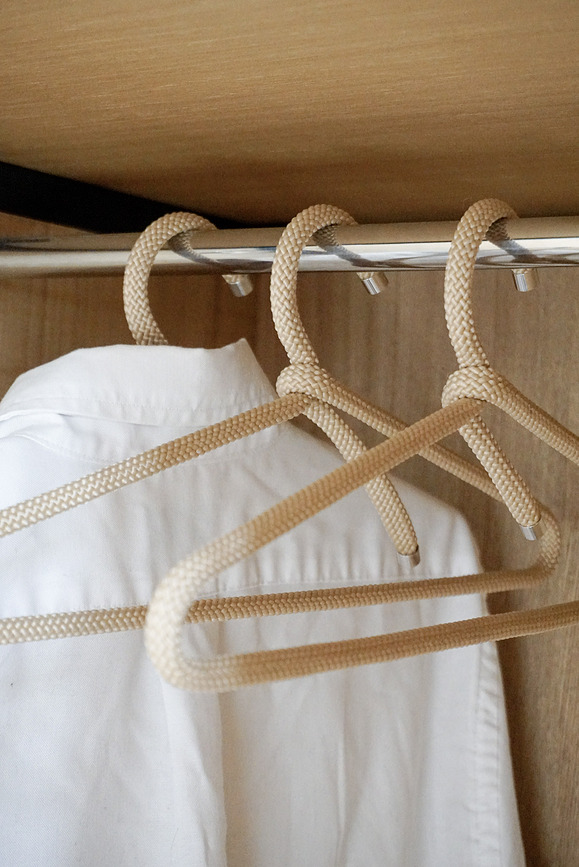 Rope Obešalniki za oblačila, temno modri, 3 kosi