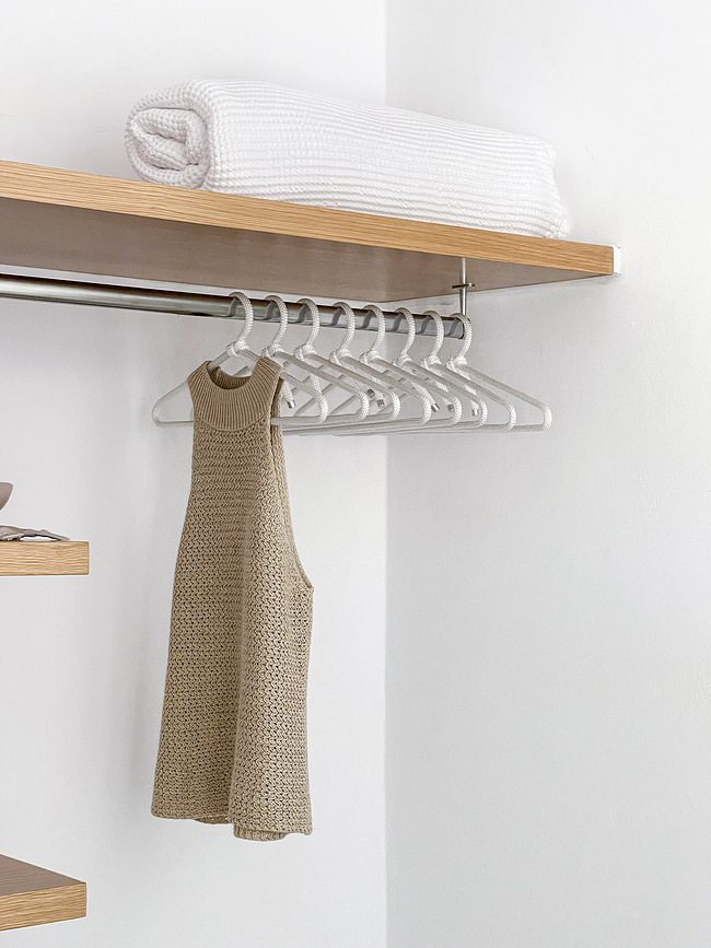 Rope Obešalniki za oblačila, temno modri, 3 kosi