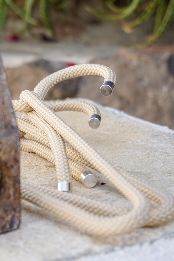 Rope Vješalice za odjeću tamnoplave 3 kom.