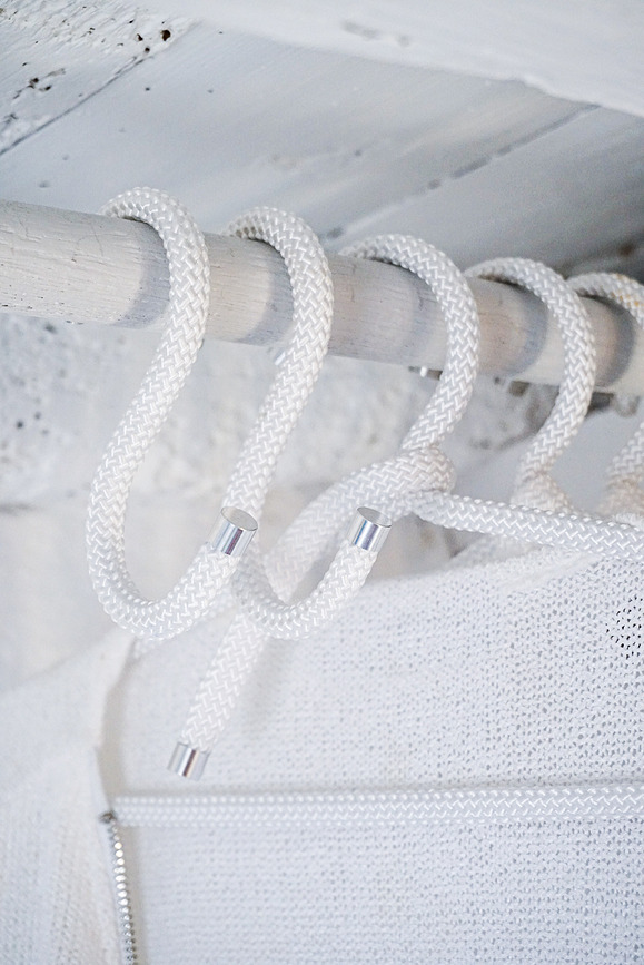 Rope Vješalice za odjeću tamnoplave 3 kom.