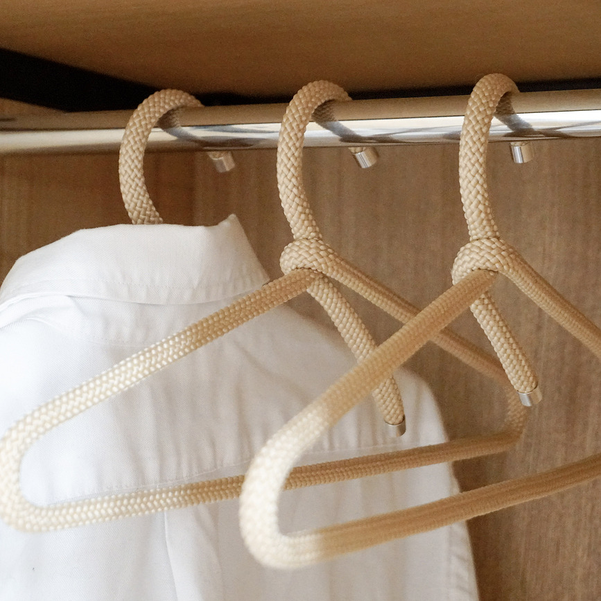 Rope Vješalice za odjeću tamnoplave 3 kom.