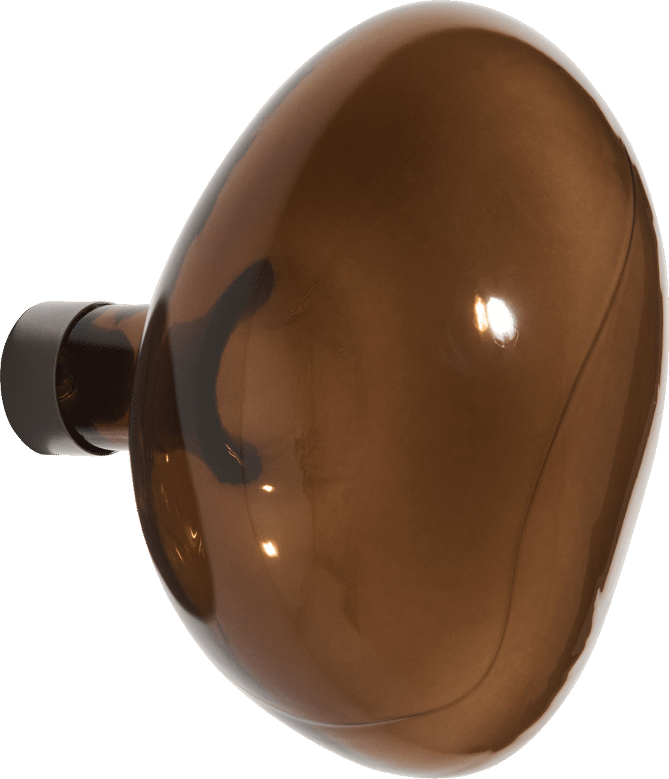 Bubble Wandhaken 15 cm, braun